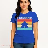 Funny Meeple Board Game Lover Rpg Board Gamer Cute Gift Women's T-Shirt thumb 4
