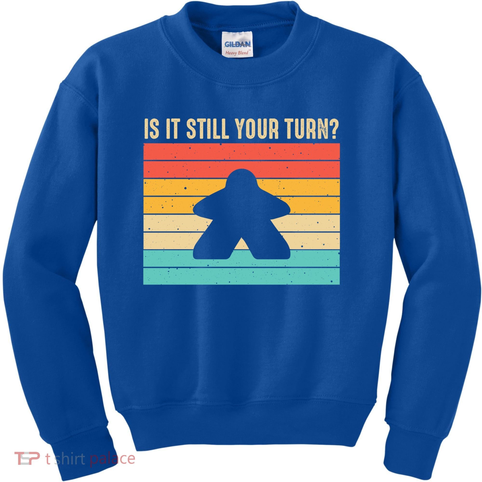 Funny Meeple Board Game Lover Rpg Board Gamer Cute Gift Kids Sweatshirt