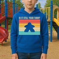 Funny Meeple Board Game Lover Rpg Board Gamer Cute Gift Kids Hoodie thumb 2