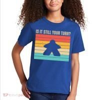 Funny Meeple Board Game Lover Rpg Board Gamer Cute Gift Kids T-Shirt thumb 2