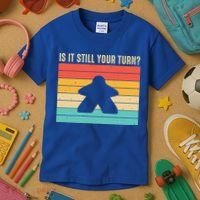 Funny Meeple Board Game Lover Rpg Board Gamer Cute Gift Kids T-Shirt thumb 3