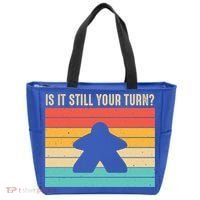 Funny Meeple Board Game Lover Rpg Board Gamer Cute Gift Tote Bag thumb 0