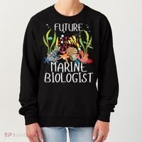 Future Marine Biologist For Students Biology Women's Sweatshirt thumb 0