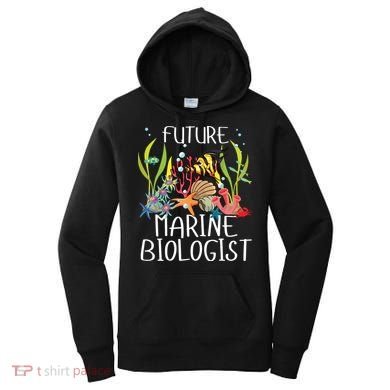 Future Marine Biologist For Students Biology Women's Hoodie