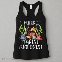 Future Marine Biologist For Students Biology Women's Tank Top thumb 3