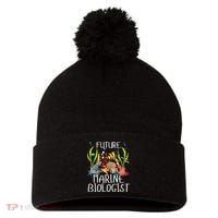 Future Marine Biologist For Students Biology Pom Pom 12in Knit Beanie thumb 0