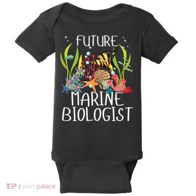 Future Marine Biologist For Students Biology Baby Bodysuit