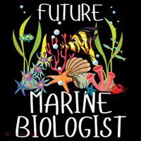 Future Marine Biologist For Students Biology Baby Bodysuit thumb 2