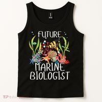 Future Marine Biologist For Students Biology Tank Top thumb 2