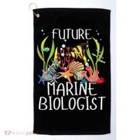 Future Marine Biologist For Students Biology Golf Towel thumb 0