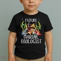 Future Marine Biologist For Students Biology Toddler T-Shirt thumb 2