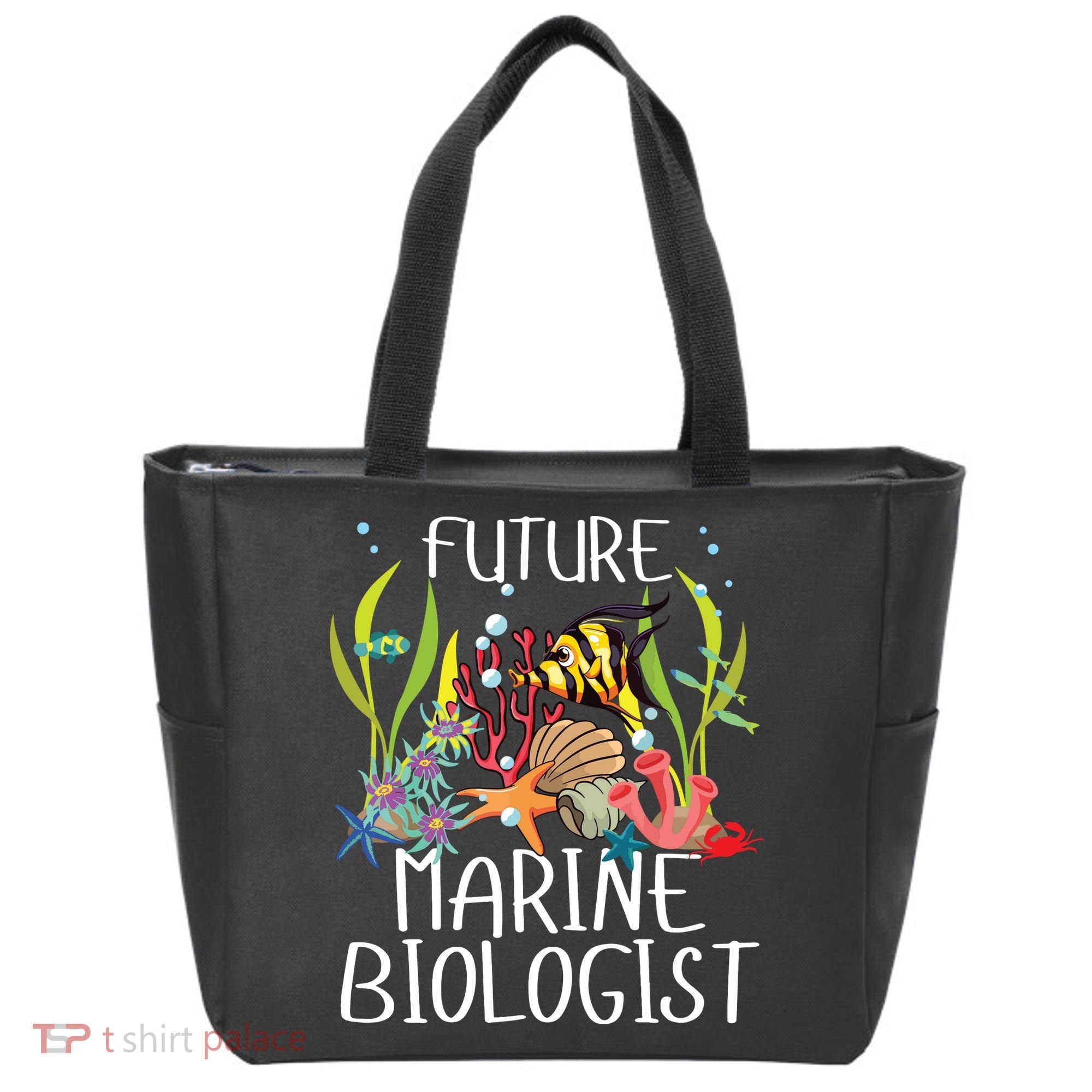 Future Marine Biologist For Students Biology Tote Bag