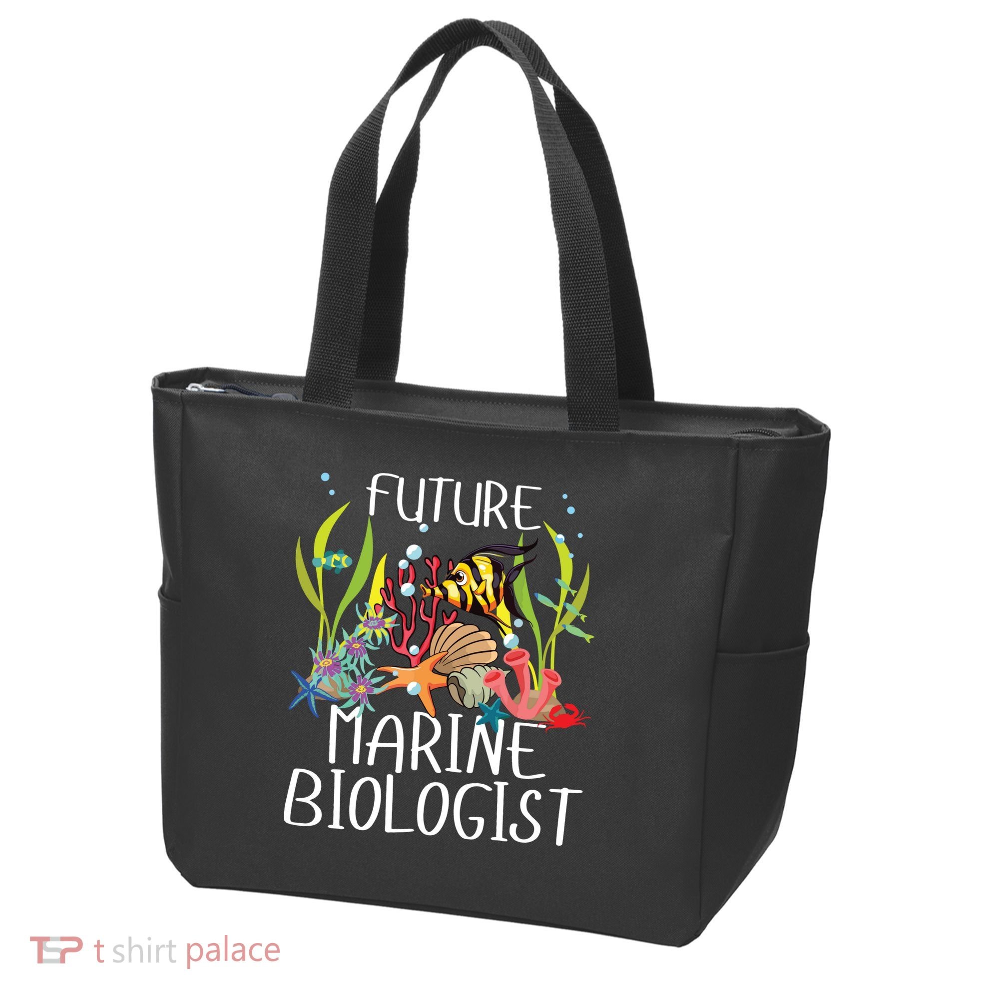 Future Marine Biologist For Students Biology Tote Bag