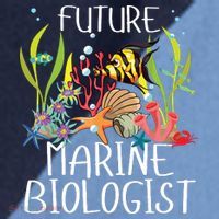 Future Marine Biologist For Students Biology Raglan Baseball Sleeve Shirt thumb 2