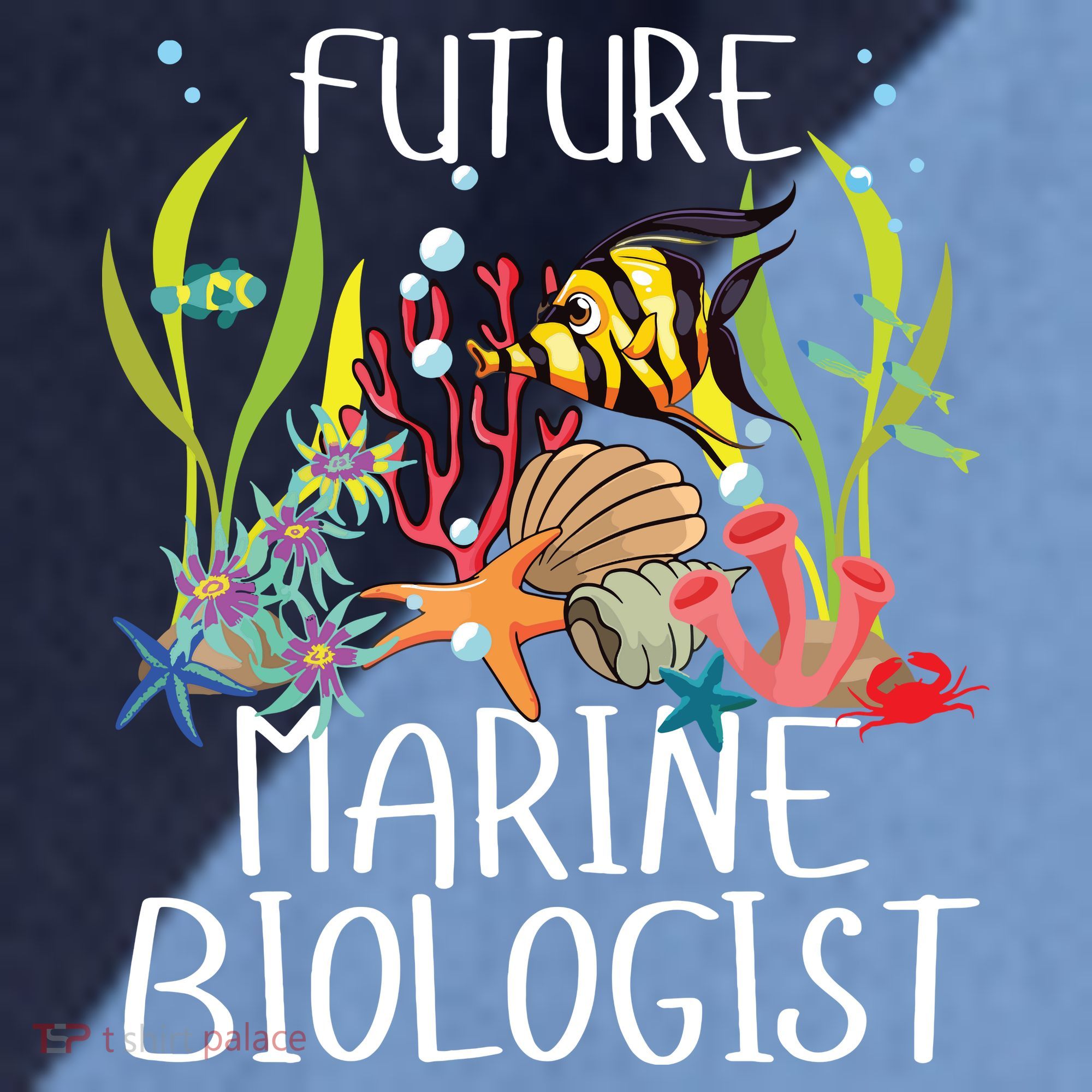 Future Marine Biologist For Students Biology Raglan Baseball Sleeve Shirt