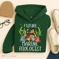 Future Marine Biologist For Students Biology Hoodie thumb 4