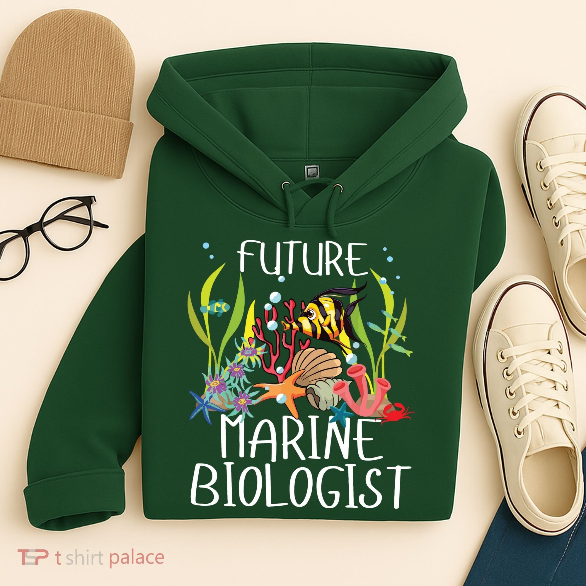 Future Marine Biologist For Students Biology Hoodie