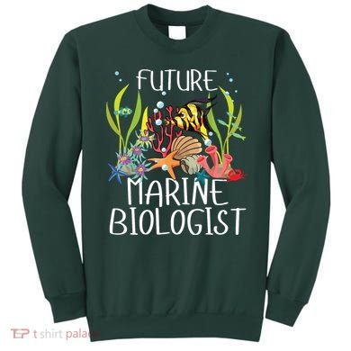 Future Marine Biologist For Students Biology Sweatshirt