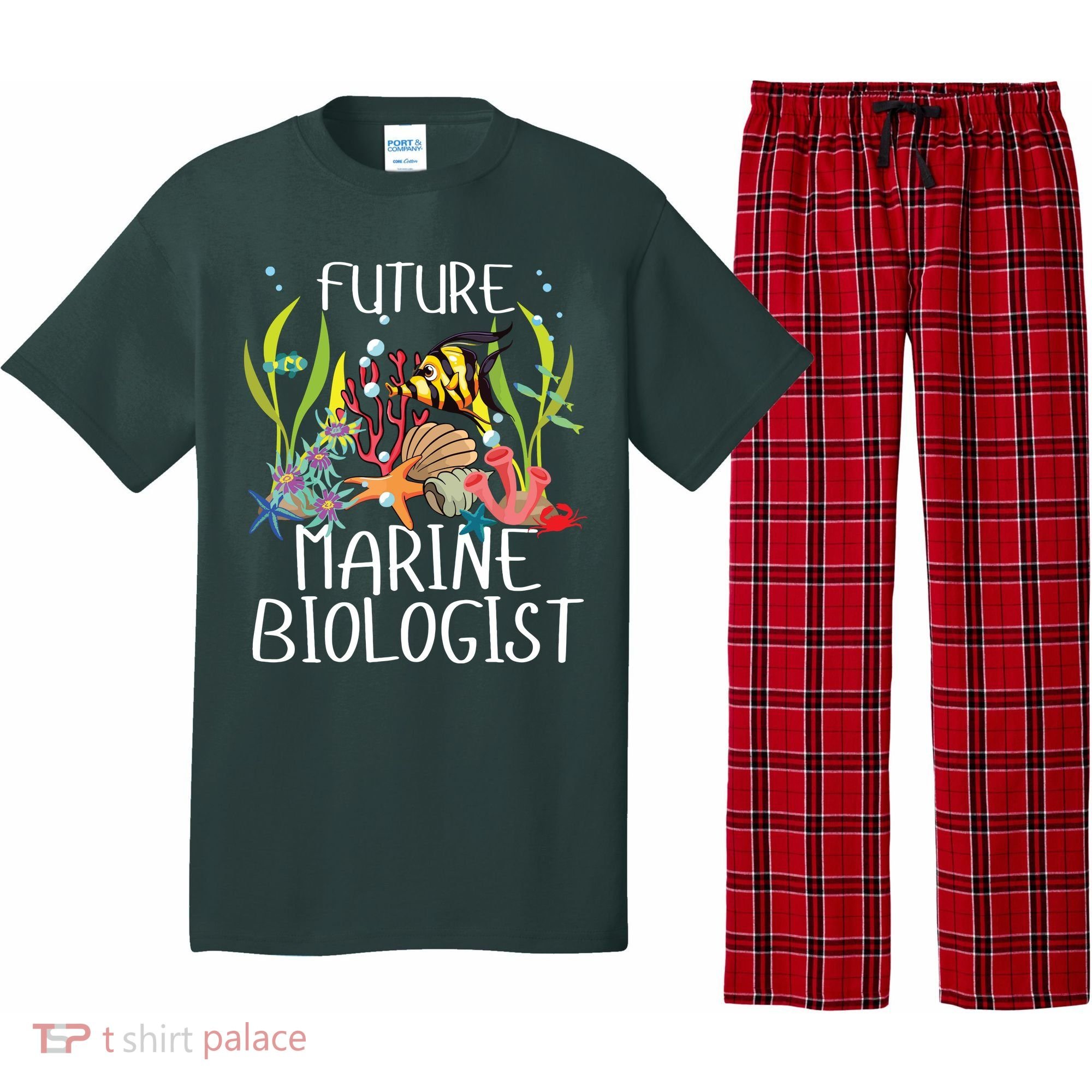 Future Marine Biologist For Students Biology Pajama Set