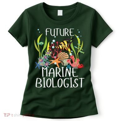 Future Marine Biologist For Students Biology Women's T-Shirt
