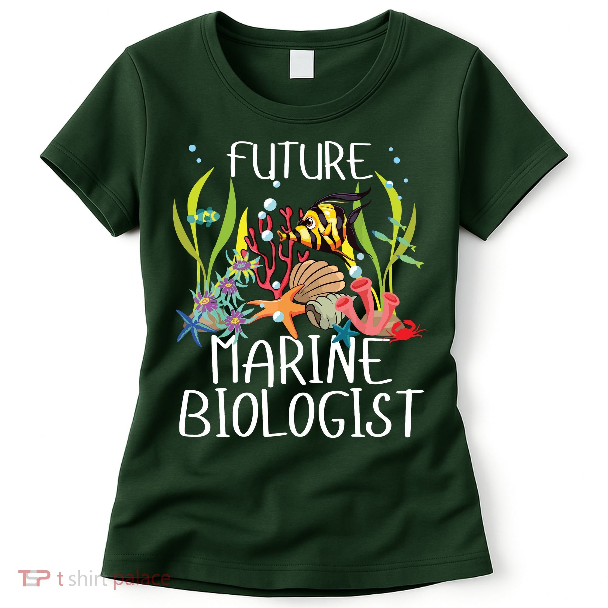 Future Marine Biologist For Students Biology Women's T-Shirt