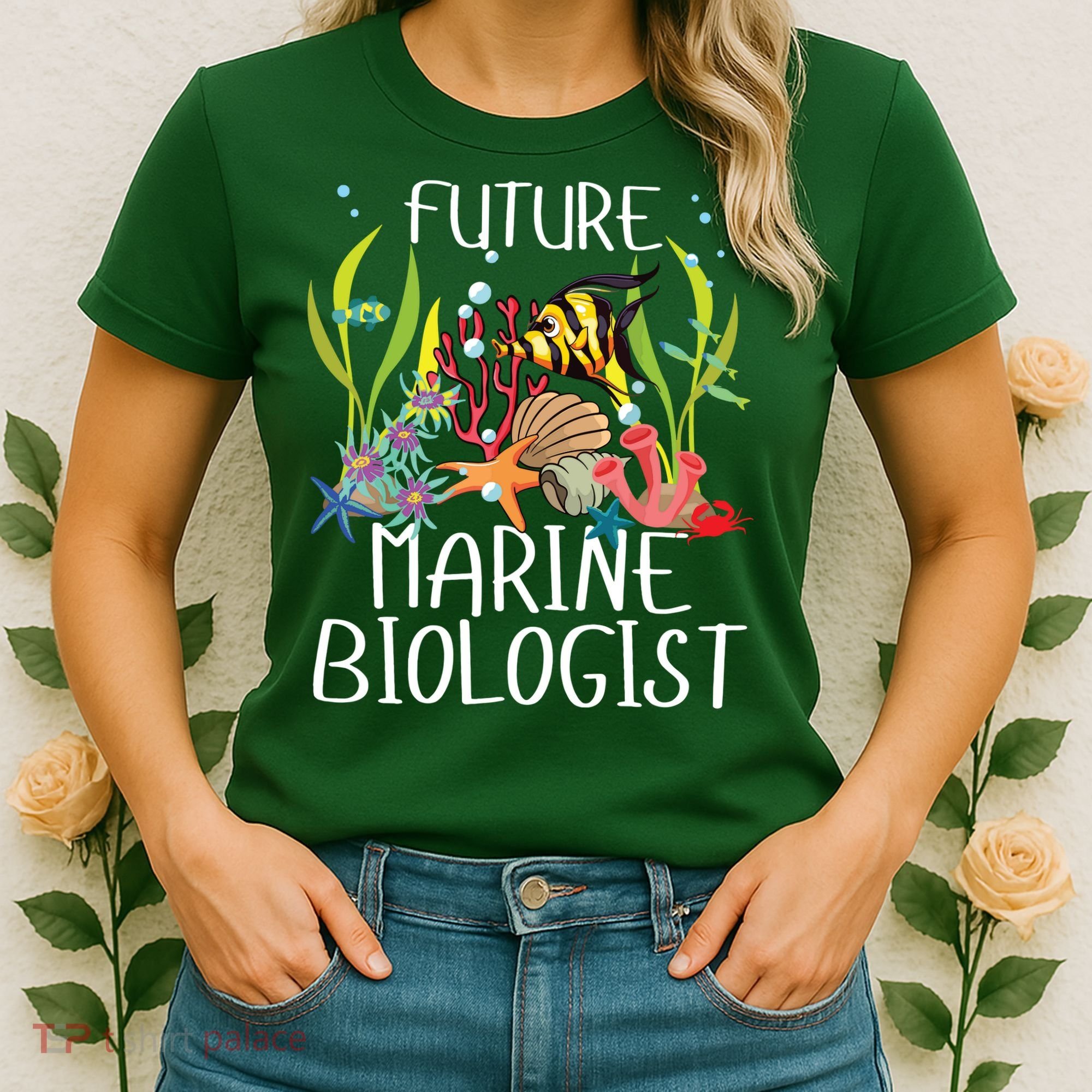 Future Marine Biologist For Students Biology Women's T-Shirt