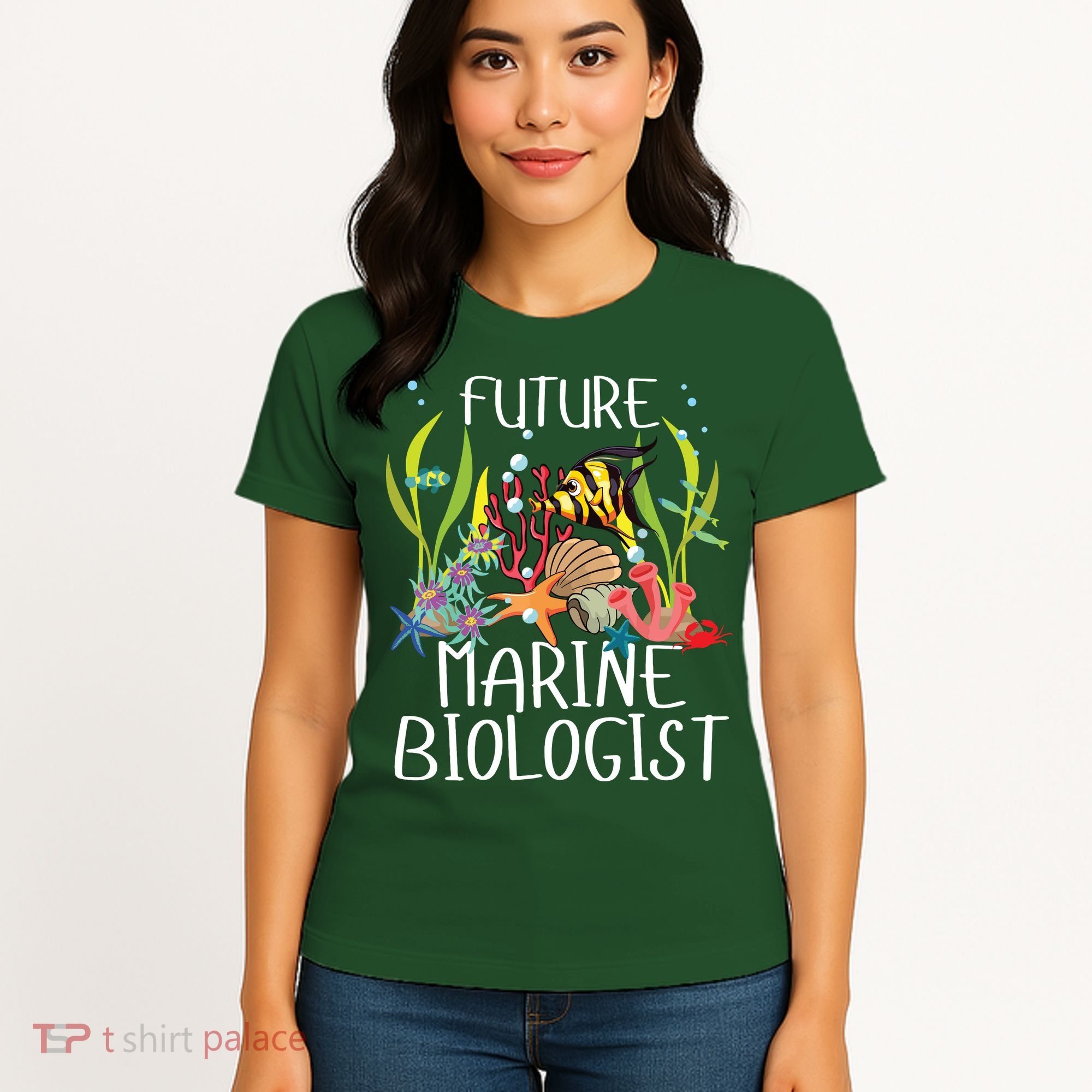 Future Marine Biologist For Students Biology Women's T-Shirt