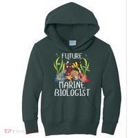 Future Marine Biologist For Students Biology Kids Hoodie thumb 0