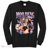Funny Moodeng Baby Pygmy Hippo Cute Zoo For Family Sweatshirt thumb 0