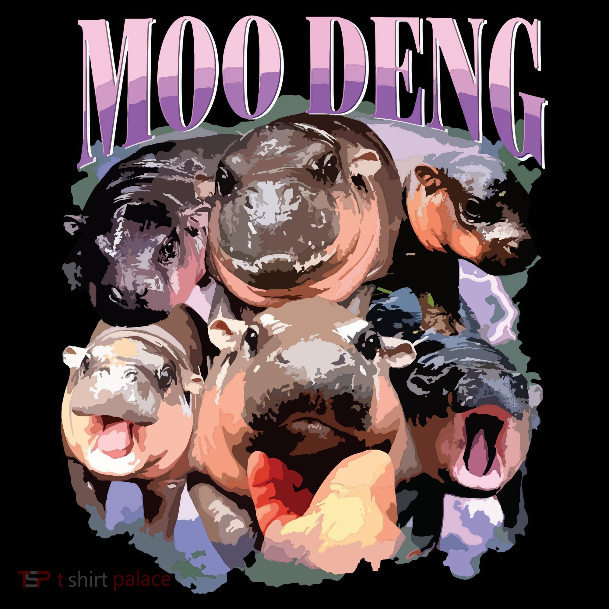 Funny Moodeng Baby Pygmy Hippo Cute Zoo For Family Coffee Mug