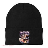 Funny Moodeng Baby Pygmy Hippo Cute Zoo For Family Beanie thumb 0