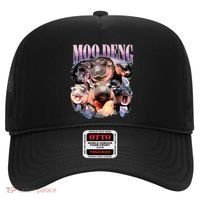 Funny Moodeng Baby Pygmy Hippo Cute Zoo For Family Hat thumb 0