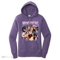 Funny Moodeng Baby Pygmy Hippo Cute Zoo For Family Women's Hoodie thumb 0