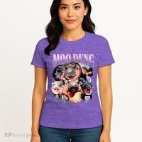 Funny Moodeng Baby Pygmy Hippo Cute Zoo For Family Women's T-Shirt thumb 4