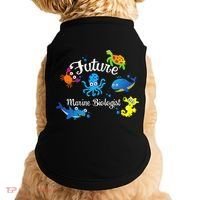 Future Marine Biologist Job Ocean Animal Lover Whale Turtle Doggie Tank thumb 0