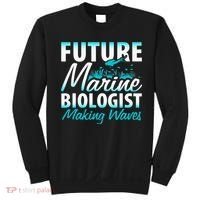 FUTURE MARINE BIOLOGIST MAKING WAVES Graduation Gift Sweatshirt thumb 0
