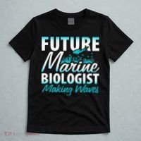 FUTURE MARINE BIOLOGIST MAKING WAVES Graduation Gift T-Shirt thumb 5