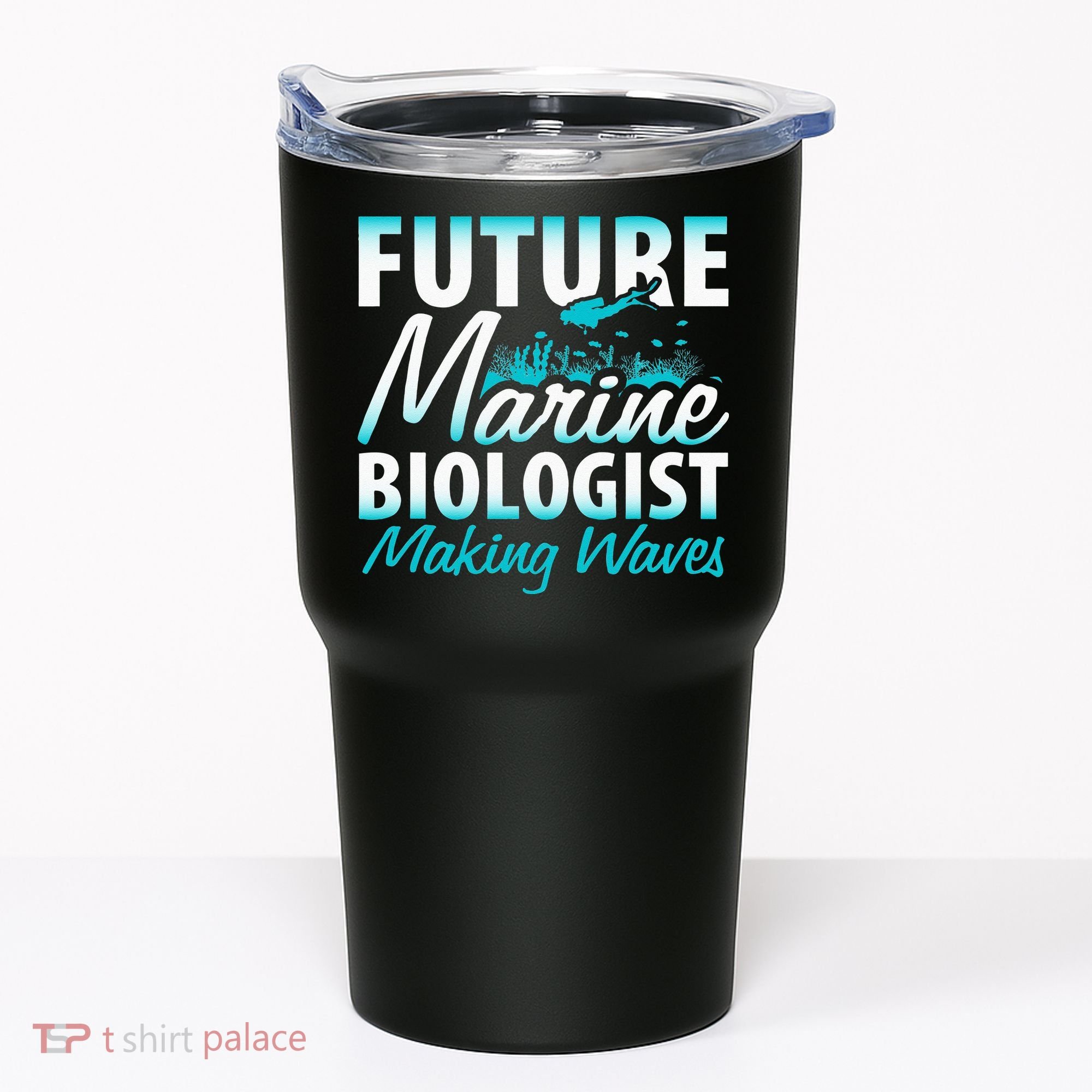 FUTURE MARINE BIOLOGIST MAKING WAVES Graduation Gift Tumbler