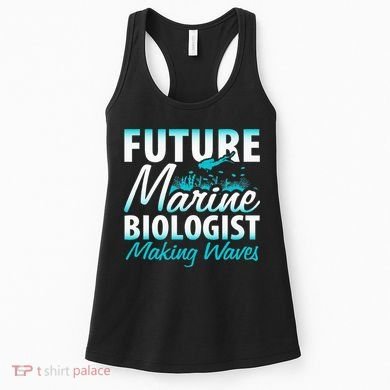 FUTURE MARINE BIOLOGIST MAKING WAVES Graduation Gift Women's Tank Top