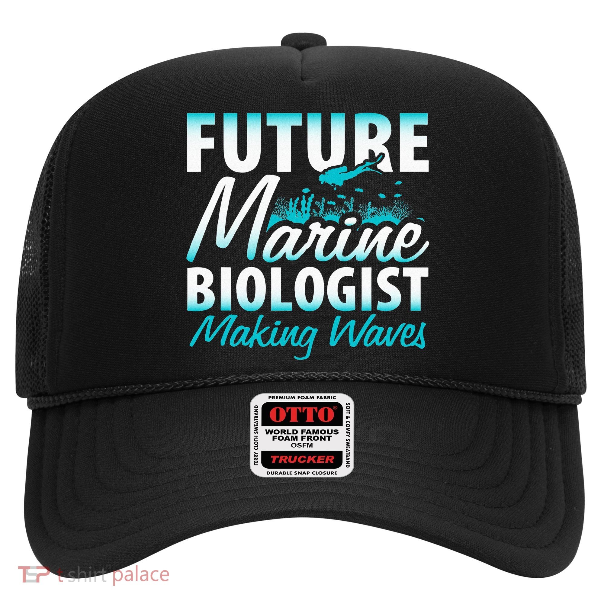 FUTURE MARINE BIOLOGIST MAKING WAVES Graduation Gift Hat