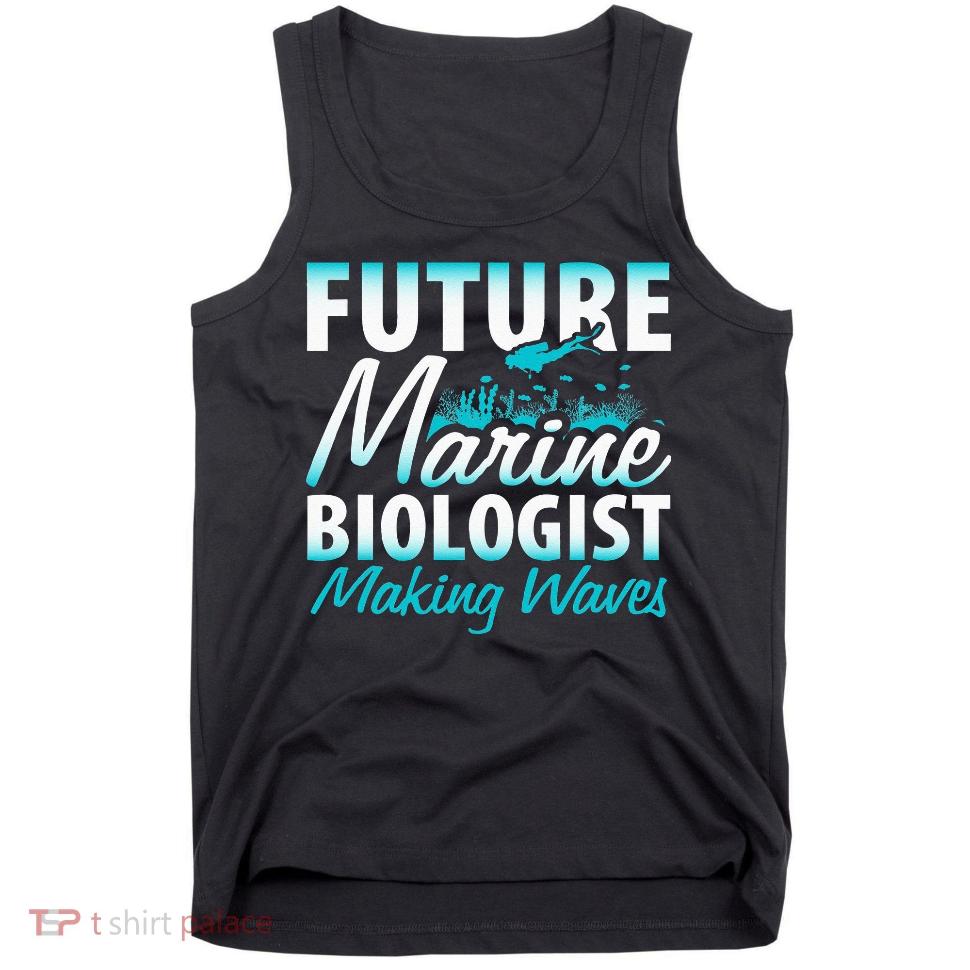 FUTURE MARINE BIOLOGIST MAKING WAVES Graduation Gift Tank Top
