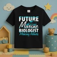 FUTURE MARINE BIOLOGIST MAKING WAVES Graduation Gift Toddler T-Shirt thumb 3