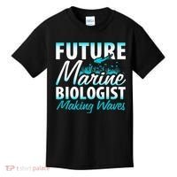FUTURE MARINE BIOLOGIST MAKING WAVES Graduation Gift Kids T-Shirt thumb 0