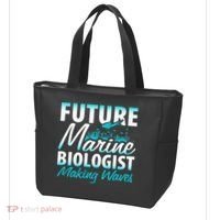 FUTURE MARINE BIOLOGIST MAKING WAVES Graduation Gift Tote Bag thumb 3