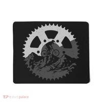 Funny Mountain Biking Art For MTB Mountain Biker Mousepad thumb 0
