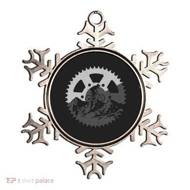 Funny Mountain Biking Art For MTB Mountain Biker Ornament