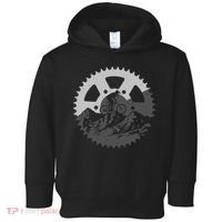 Funny Mountain Biking Art For MTB Mountain Biker Toddler Hoodie thumb 0
