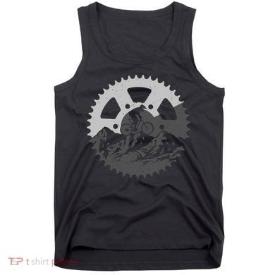 Funny Mountain Biking Art For MTB Mountain Biker Tank Top