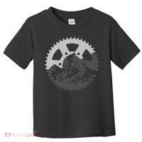 Funny Mountain Biking Art For MTB Mountain Biker Toddler T-Shirt thumb 0