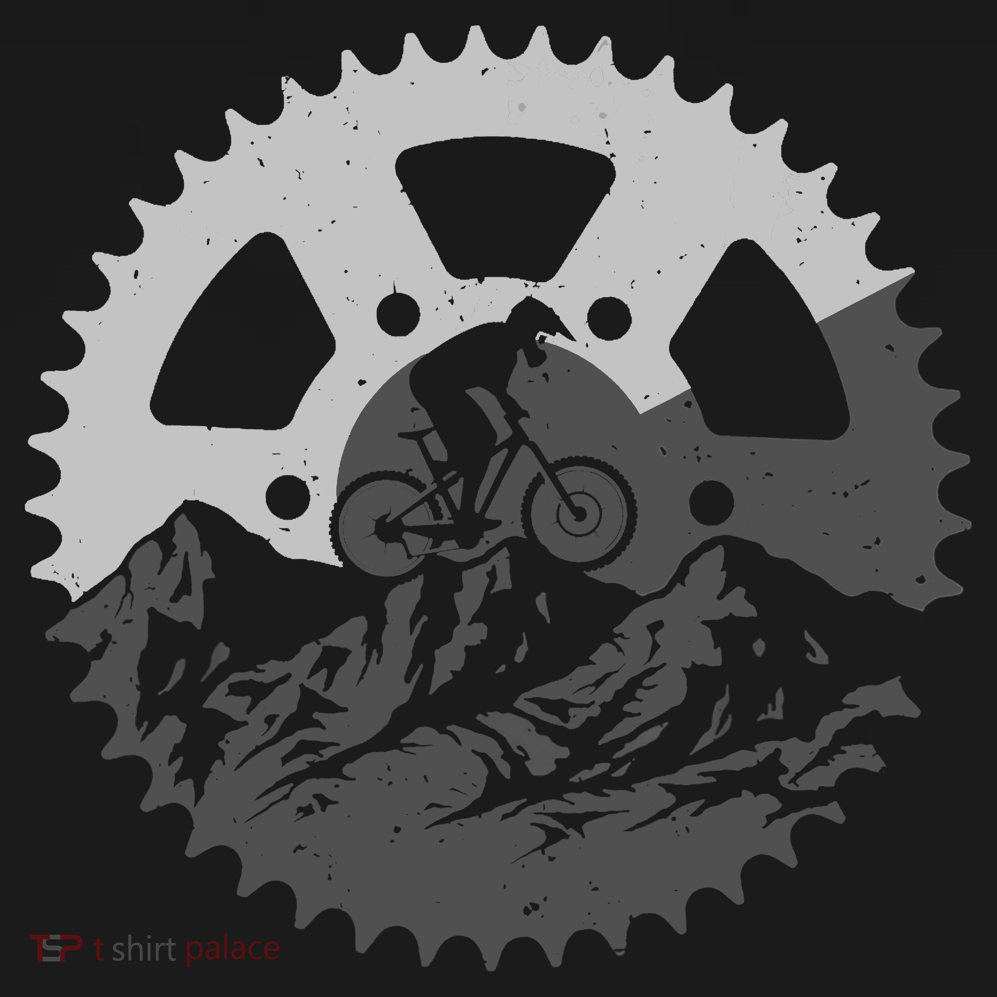 Funny Mountain Biking Art For MTB Mountain Biker Kids Sweatshirt